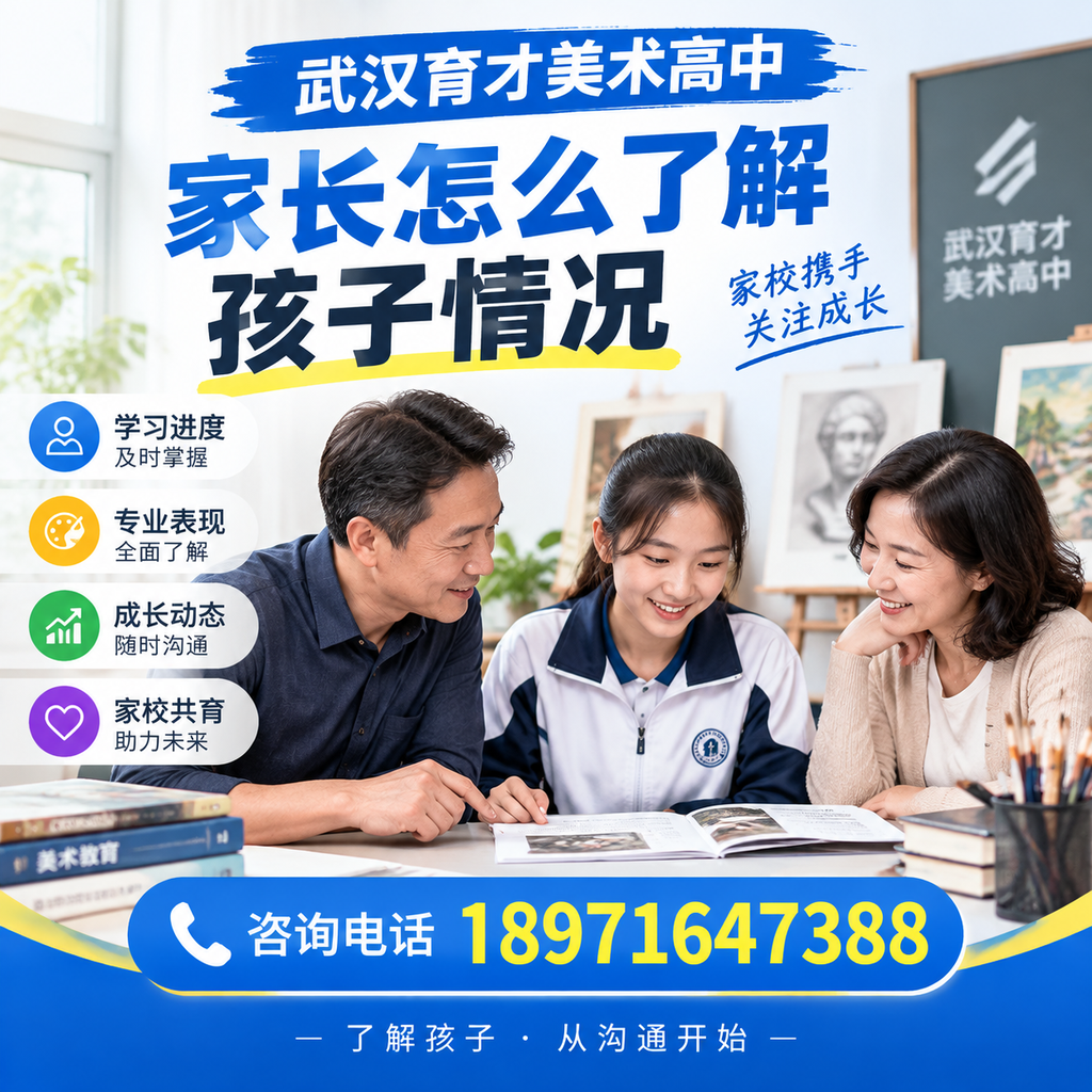 家长在武汉育才美术高中应如何关注孩子的心理健康