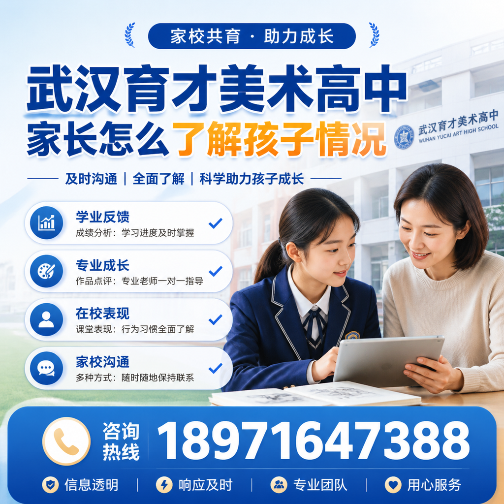 武汉育才美术高中家长如何利用家长会了解孩子学习状态