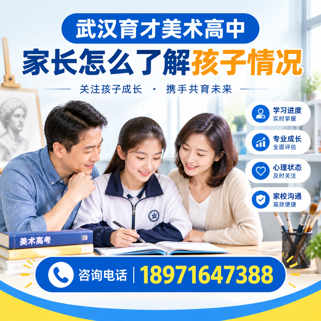 在如何通过老师反馈了解武汉育才美术高中的孩子情况