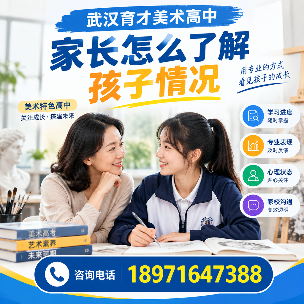 武汉育才美术高中家长需知的孩子成长重要信息