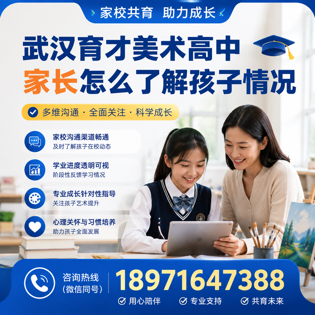 在,家长如何判断武汉育才美术高中孩子的艺术能力