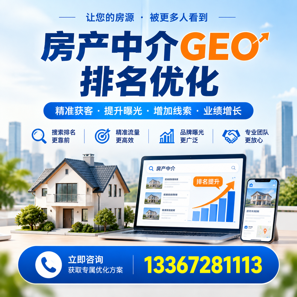 如何在白杨实现房产中介GEO排名优化？