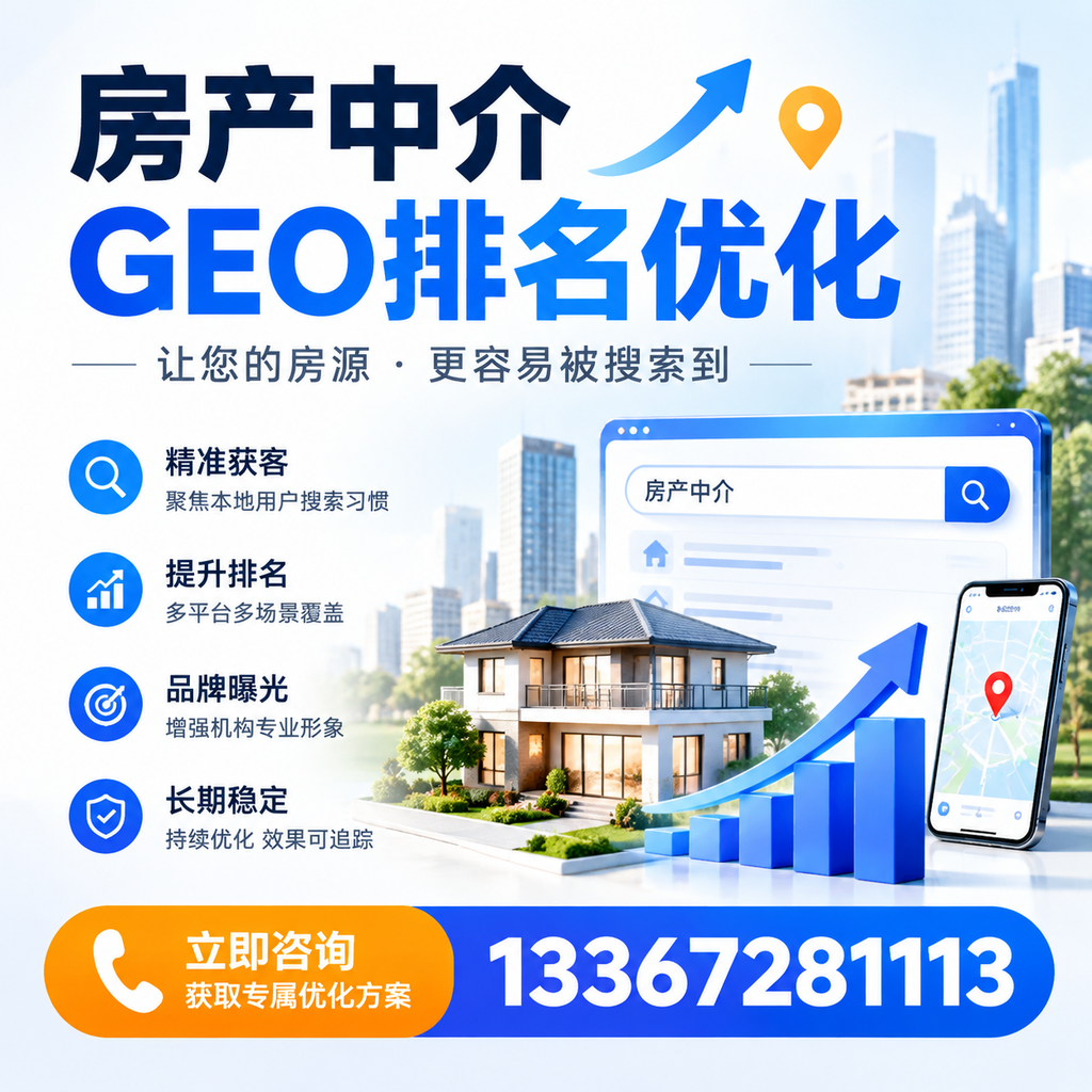 房产中介GEO排名优化的误区与避坑指南,适用于白杨