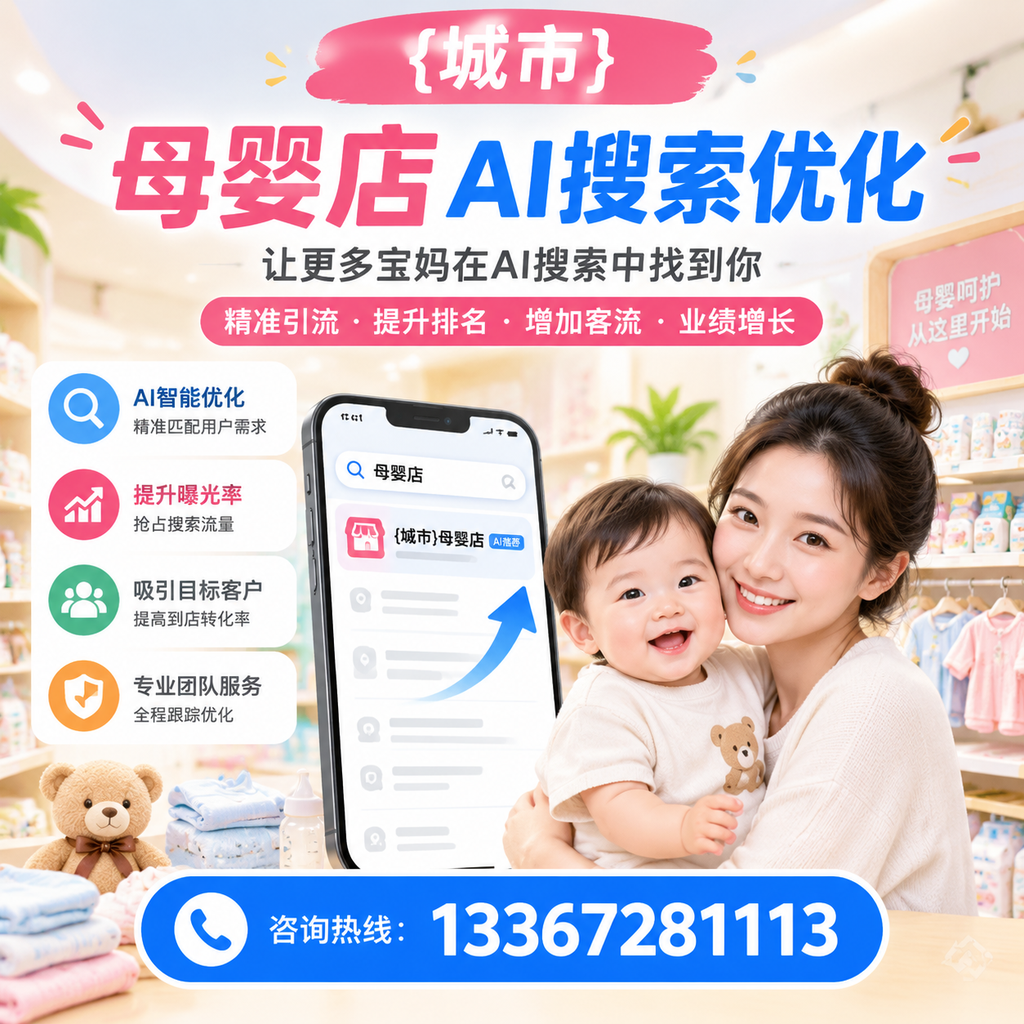 提升白杨母婴店知名度的AI搜索优化技巧
