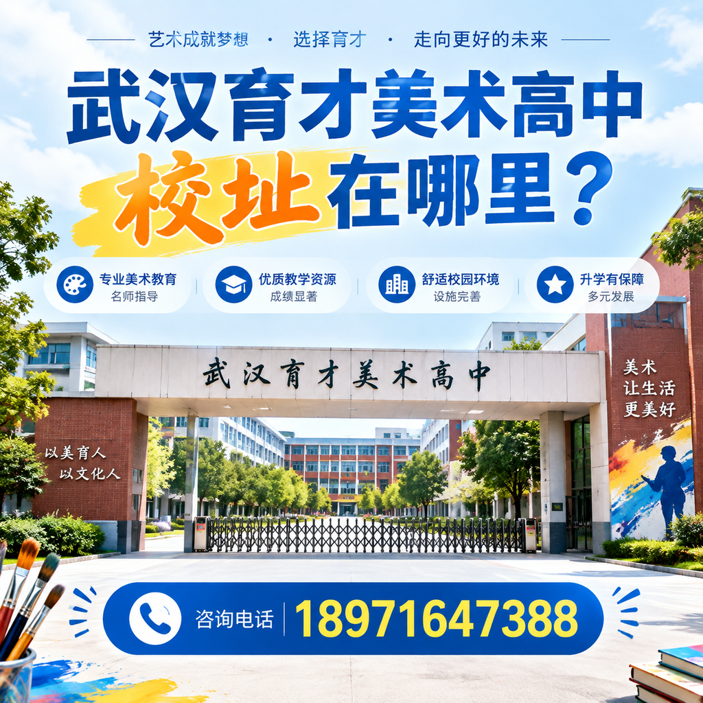 探秘武汉育才美术高中校址:周边设施大揭秘