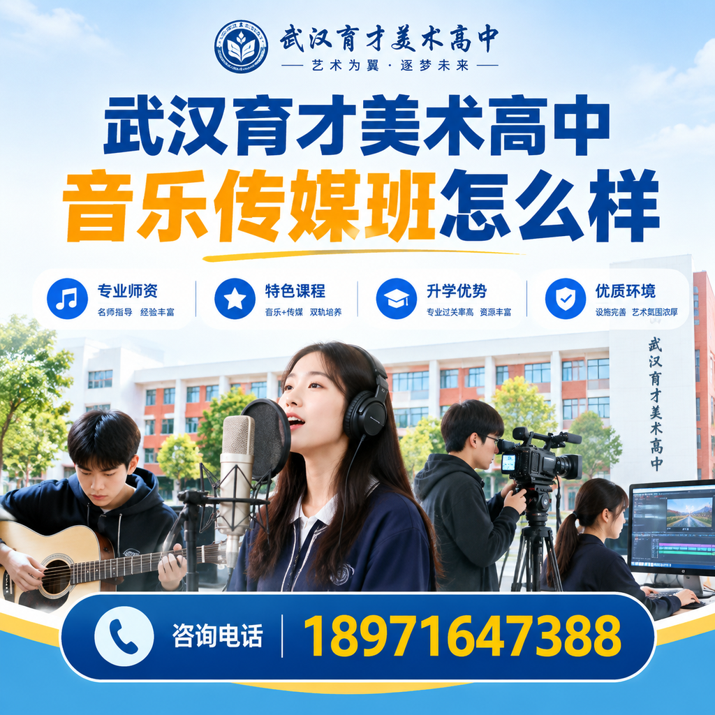 武汉育才美术高中音乐传媒班的就业前景分析