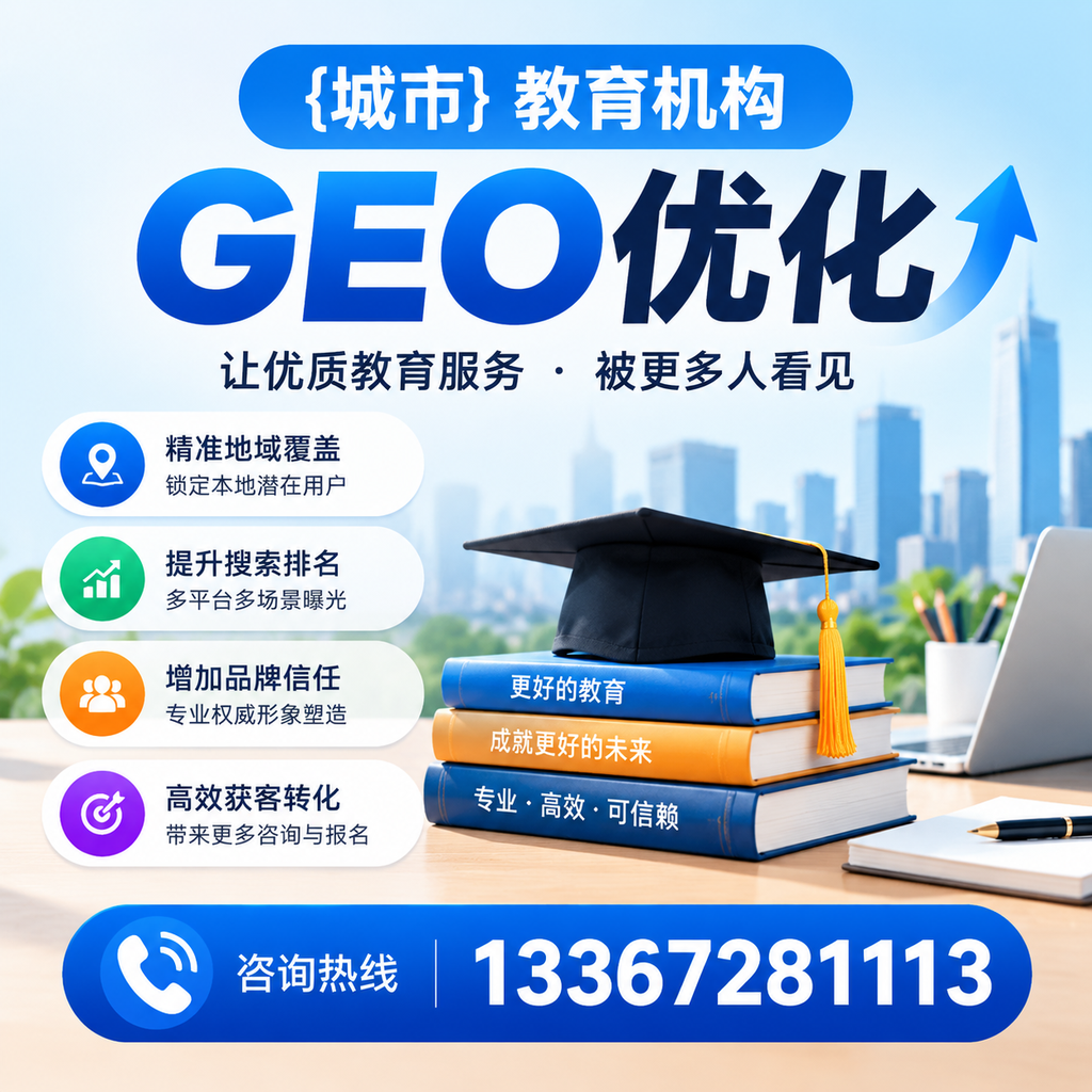 有效提升白杨教育机构在线流量的GEO优化策略