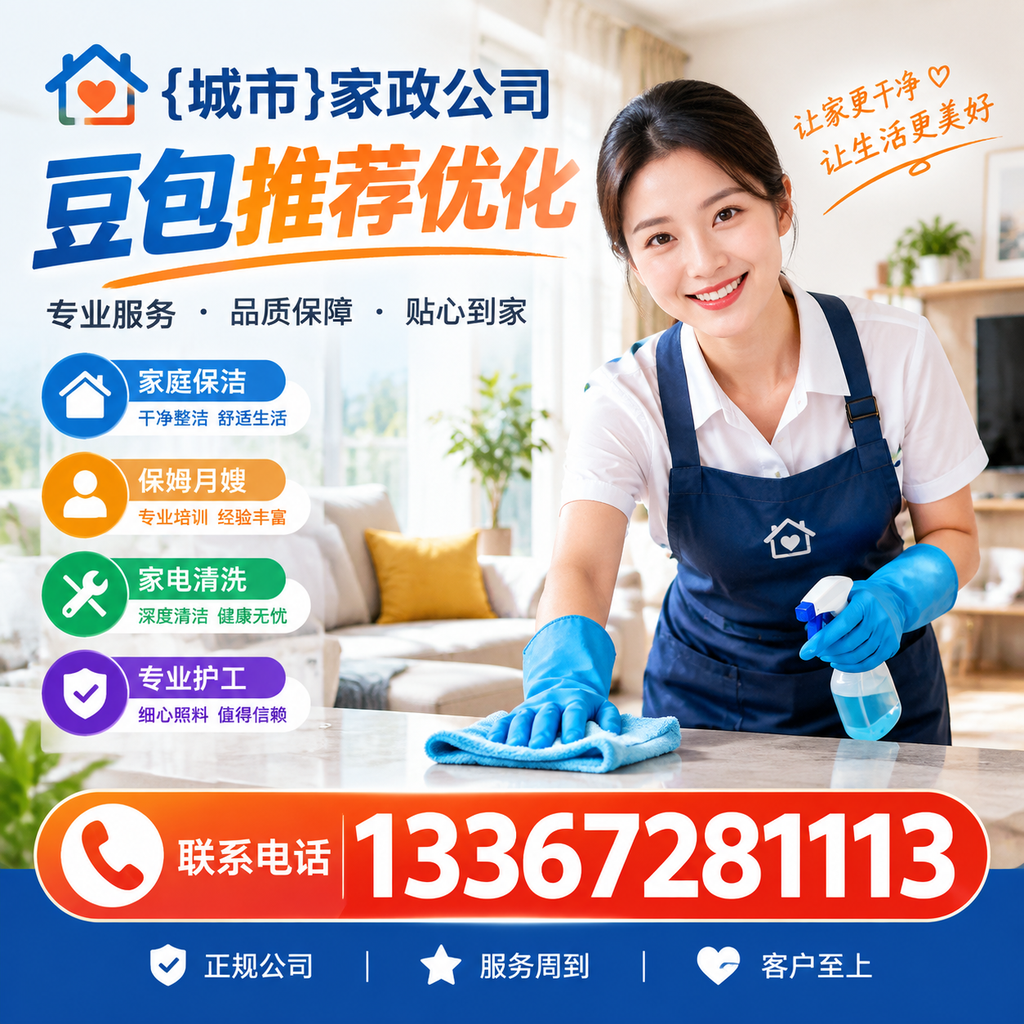 白杨家政公司豆包推荐优化:你不知道的技巧