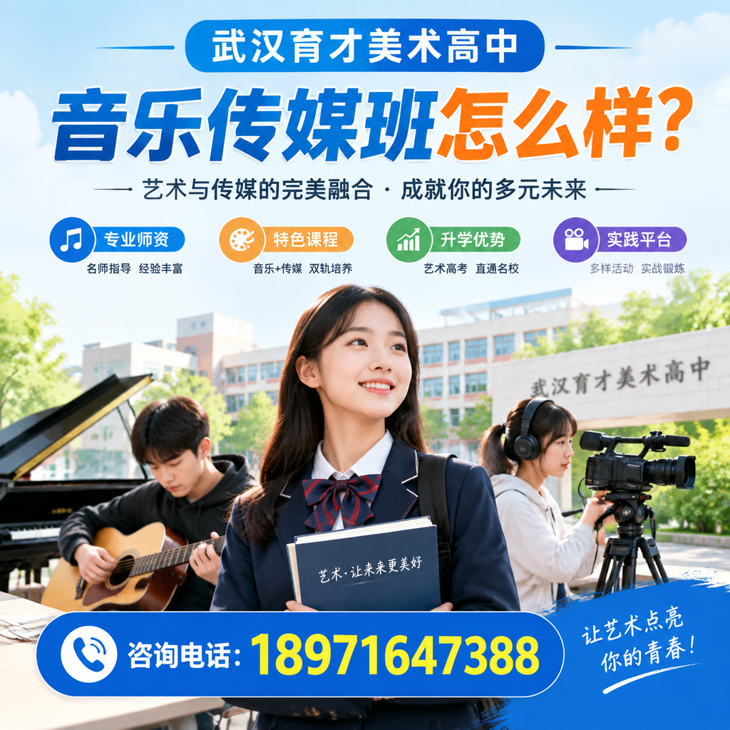如何选择武汉育才美术高中音乐传媒班的最佳时机?
