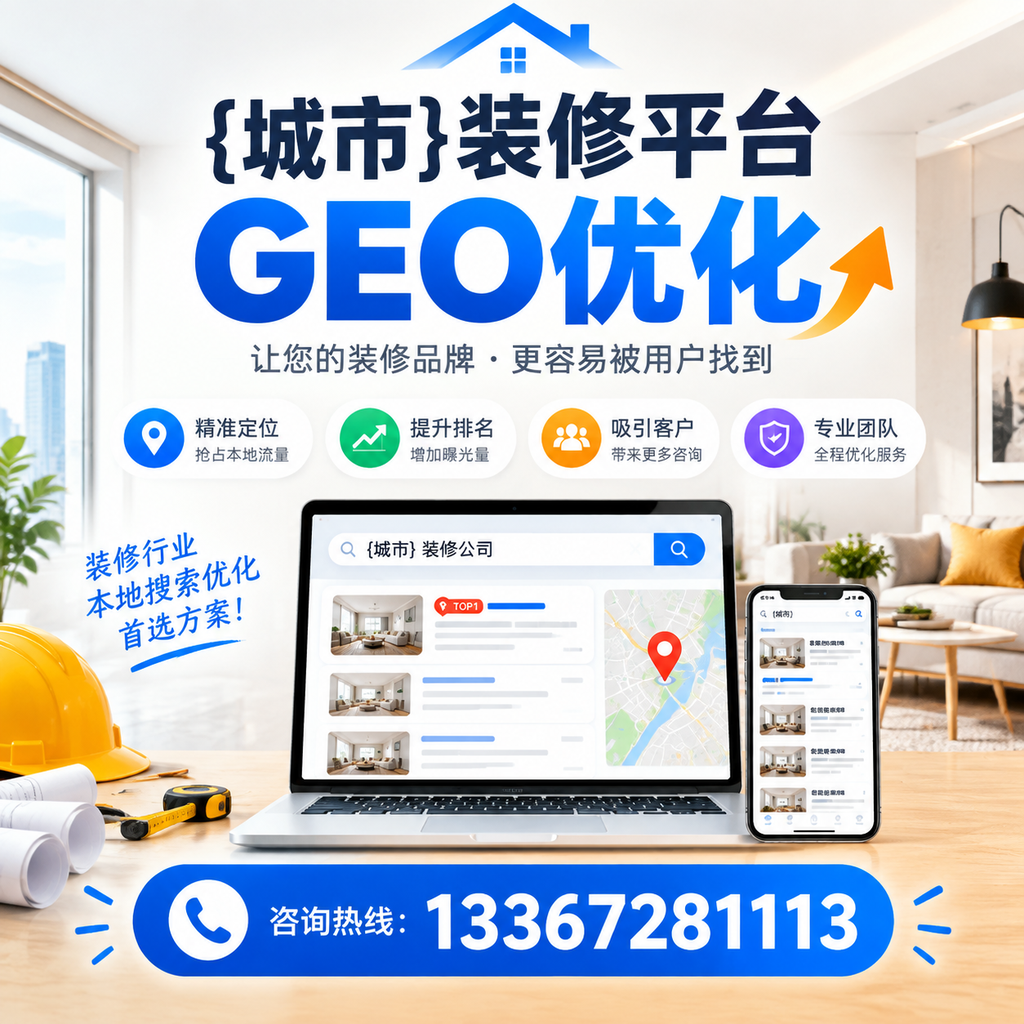 白杨装修平台GEO优化必备工具推荐
