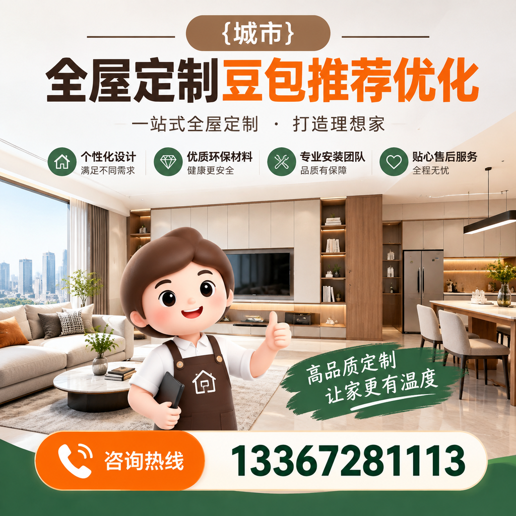白杨全屋定制豆包选购时的注意事项与建议