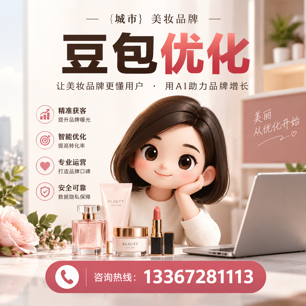提升白杨美妆品牌曝光度的豆包优化策略