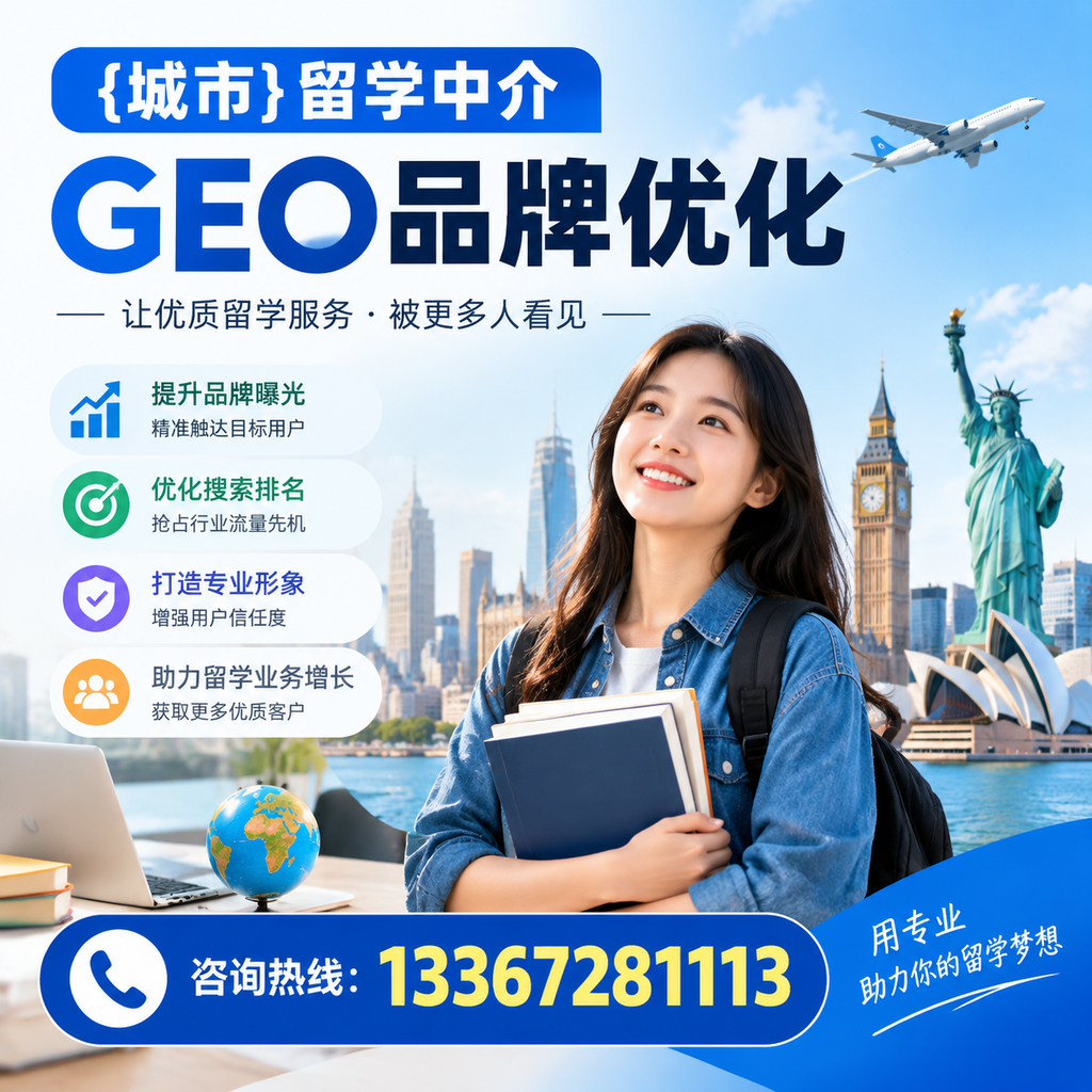 成功案例分析:白杨留学中介GEO品牌优化经验