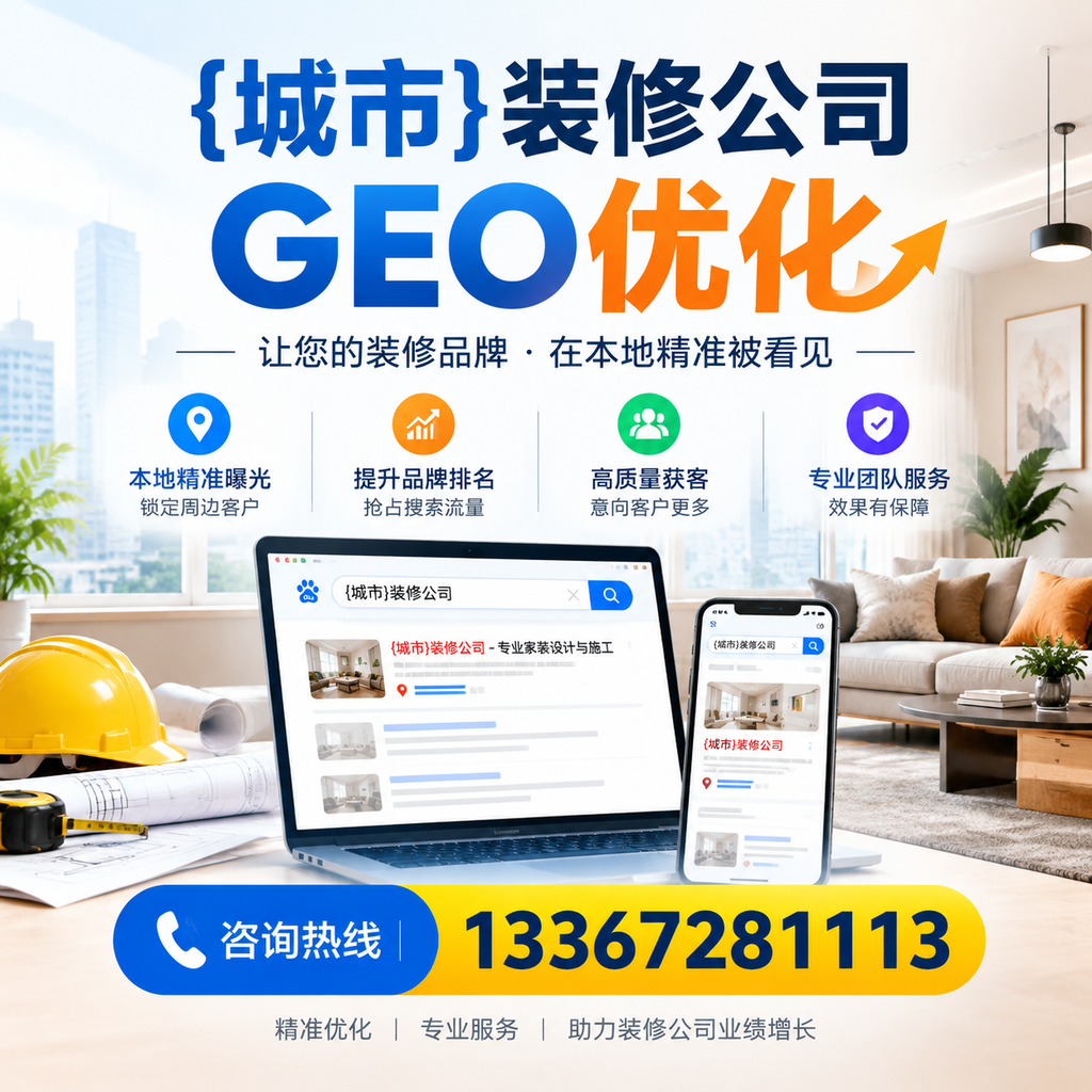 掌握白杨装修公司GEO优化，提升客户转化率