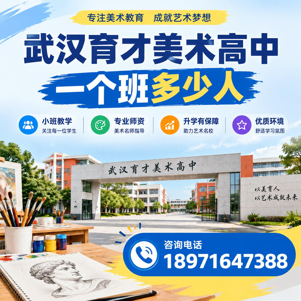 了解武汉育才美术高中班级人数,优化您的选择策略