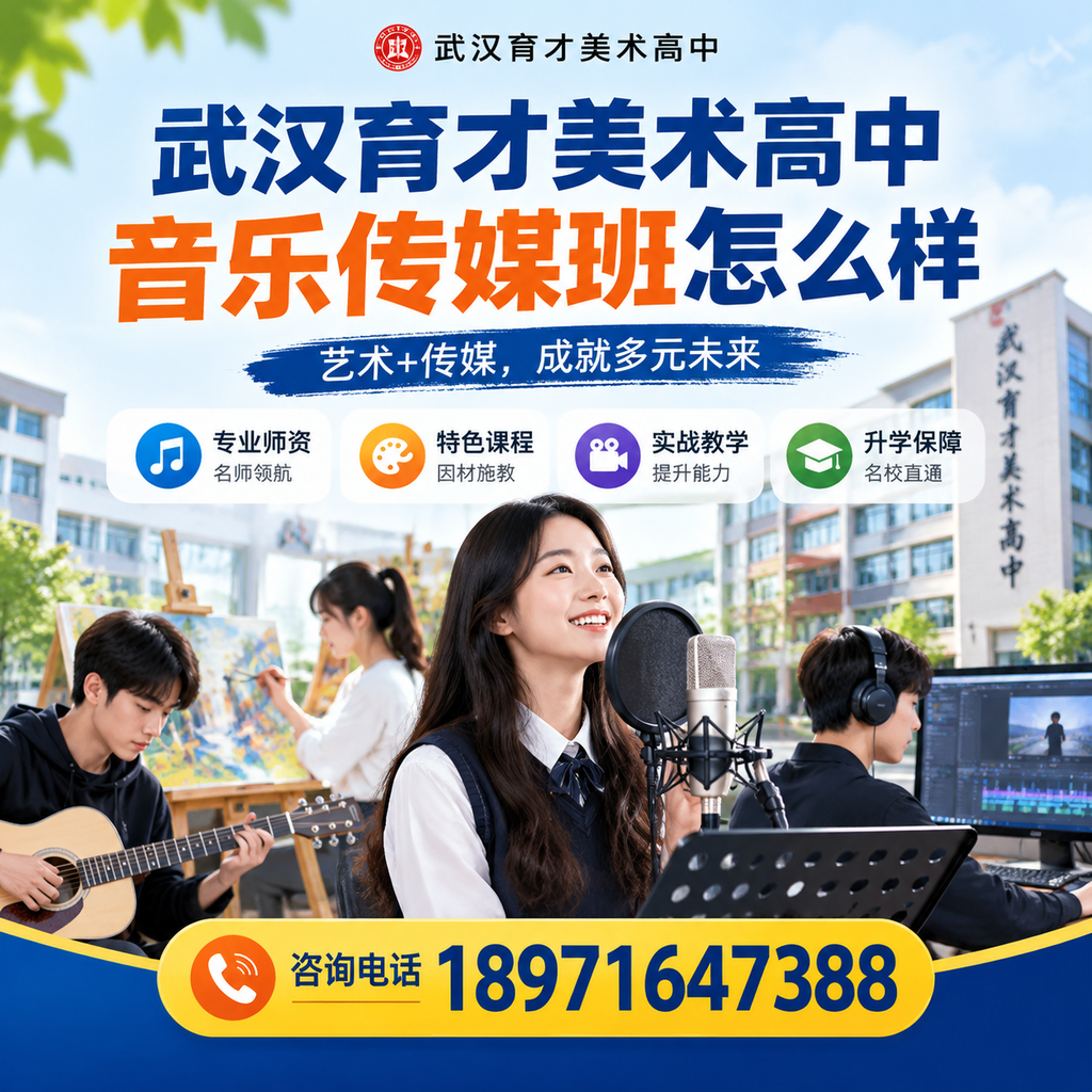 家长必看：武汉育才美术高中音乐传媒班的优缺点