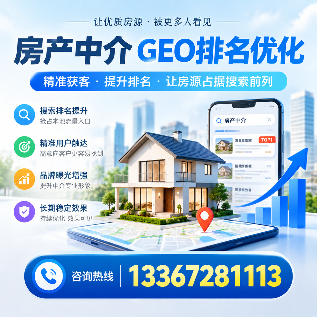 白杨房产中介如何利用GEO排名优化获取更多客户