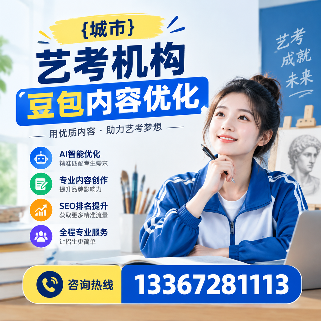 如何运用长尾关键词优化白杨艺考机构官网内容