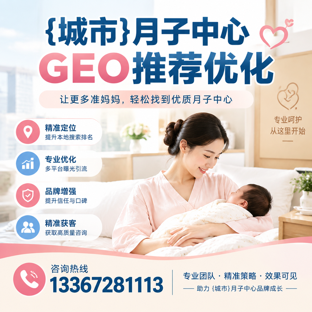 避免踩雷,白杨月子中心GEO推荐优化的实用建议