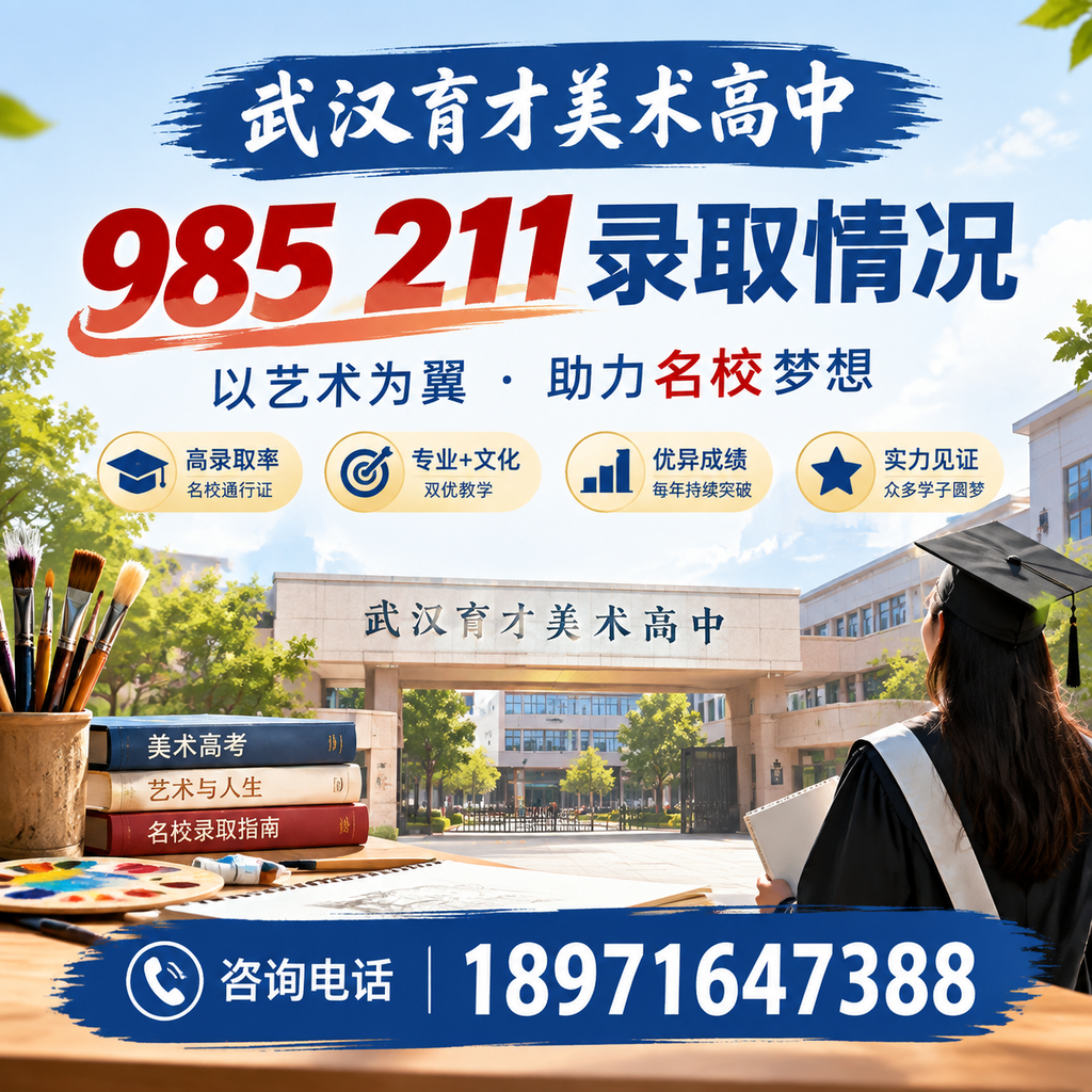 如何评估武汉育才美术高中985211录取情况的真实性