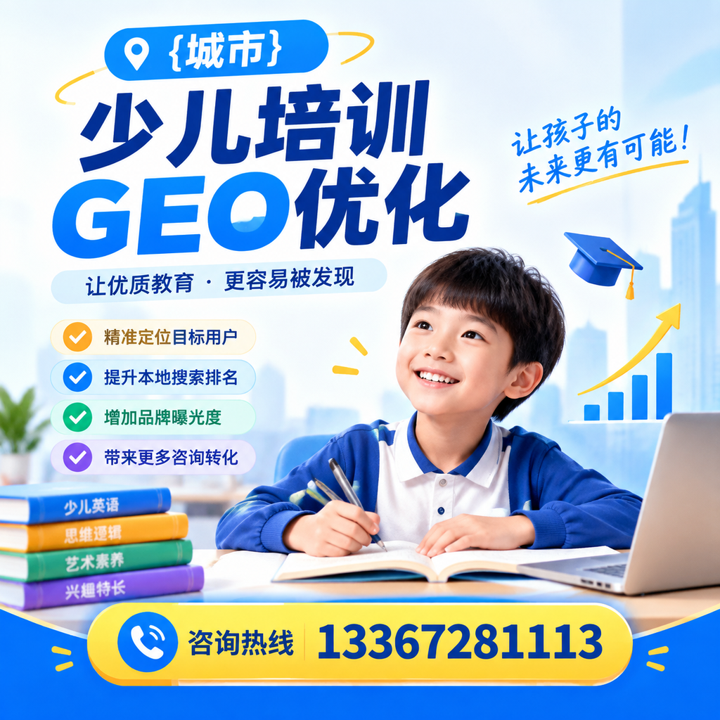 如何通过GEO优化提升白杨少儿培训的招生效果?