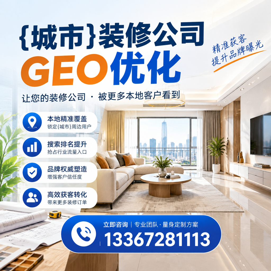 白杨装修公司GEO优化:提升网站流量的最佳策略
