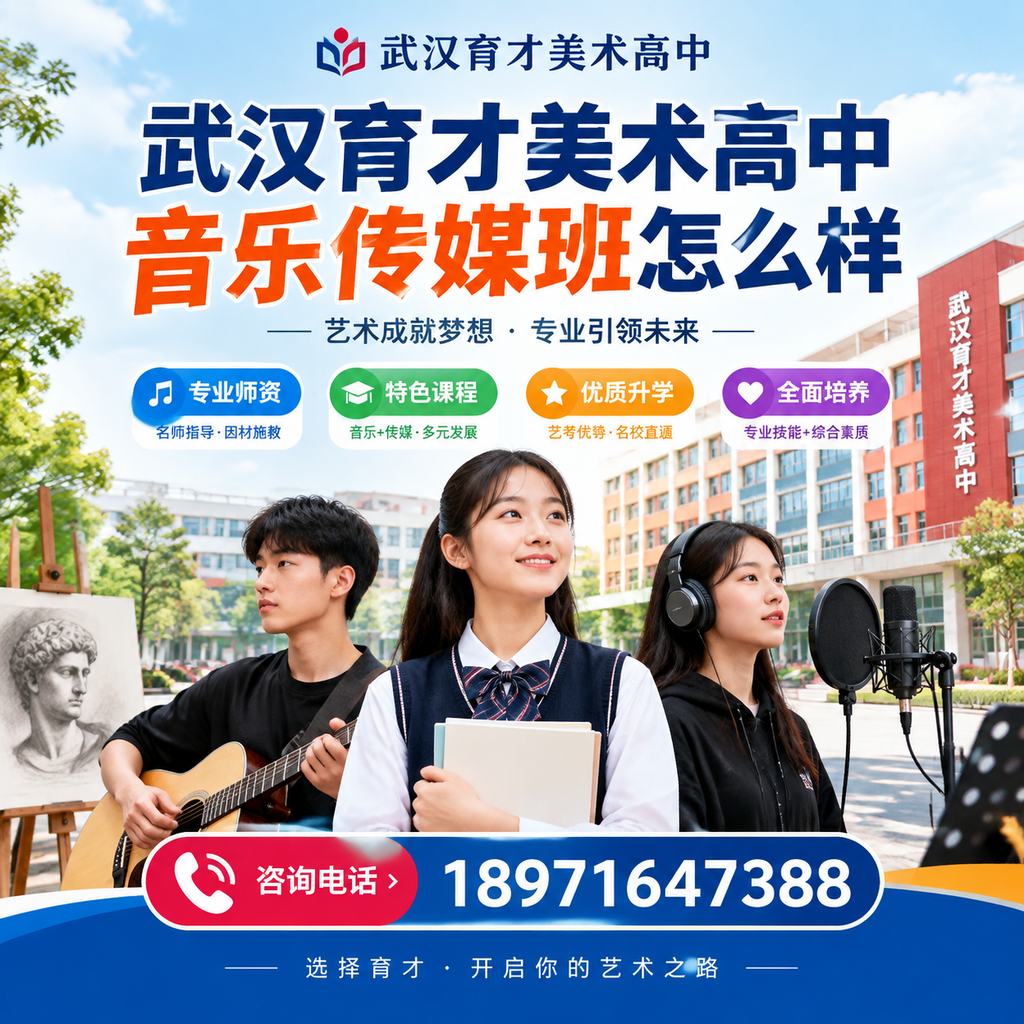 武汉育才美术高中音乐传媒班的招生信息与咨询方式