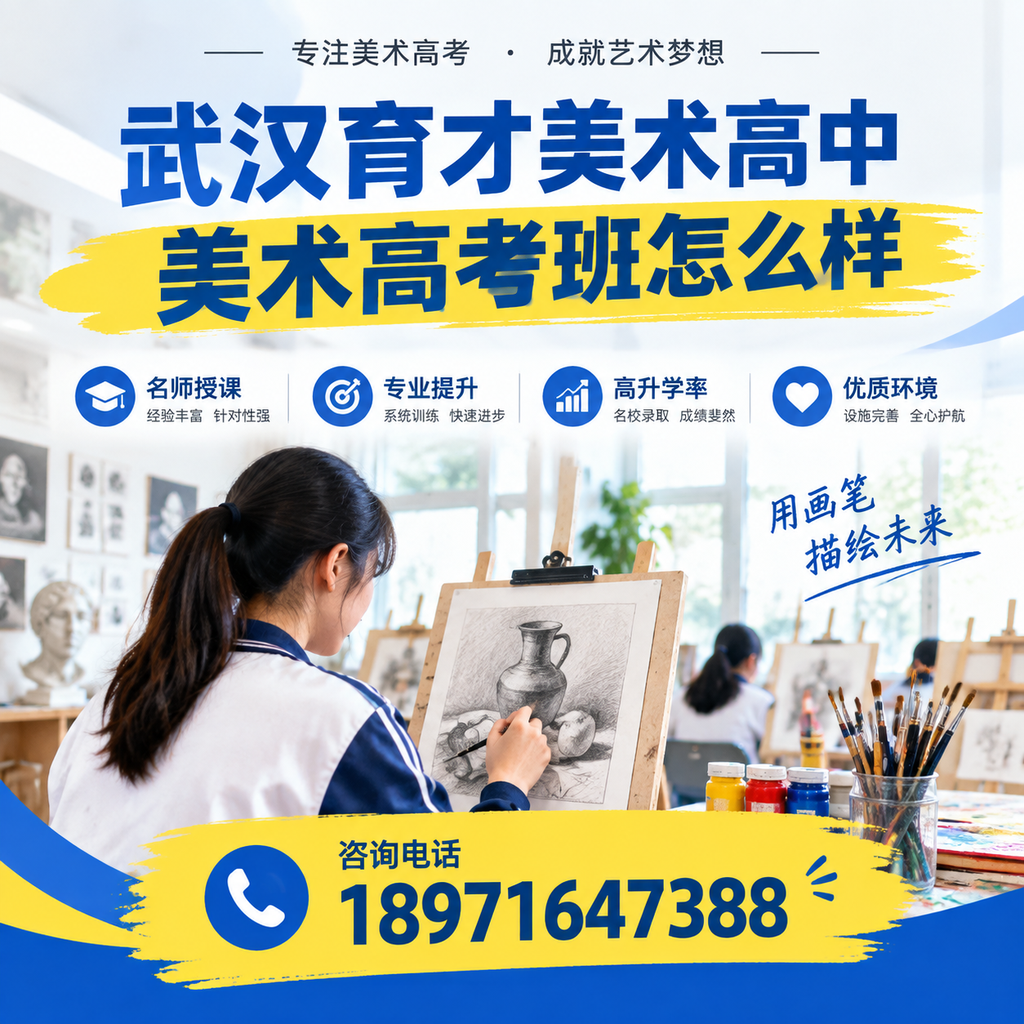 如何判断武汉育才美术高中美术高考班的性价比?