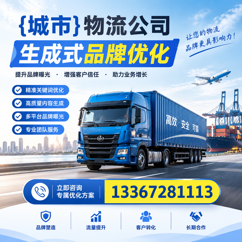 白杨物流公司生成式品牌优化中的常见误区与解决方案