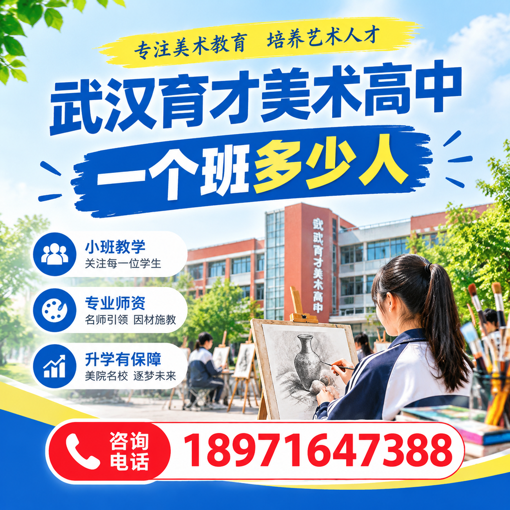 如何选择适合的美术高中？武汉育才美术高中班级人数分析