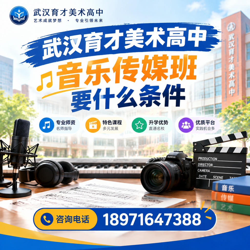 武汉育才美术高中音乐传媒班要求详解及条件分析