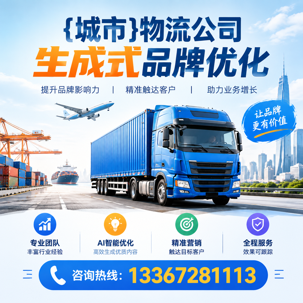 白杨物流公司生成式品牌优化的核心要素解析