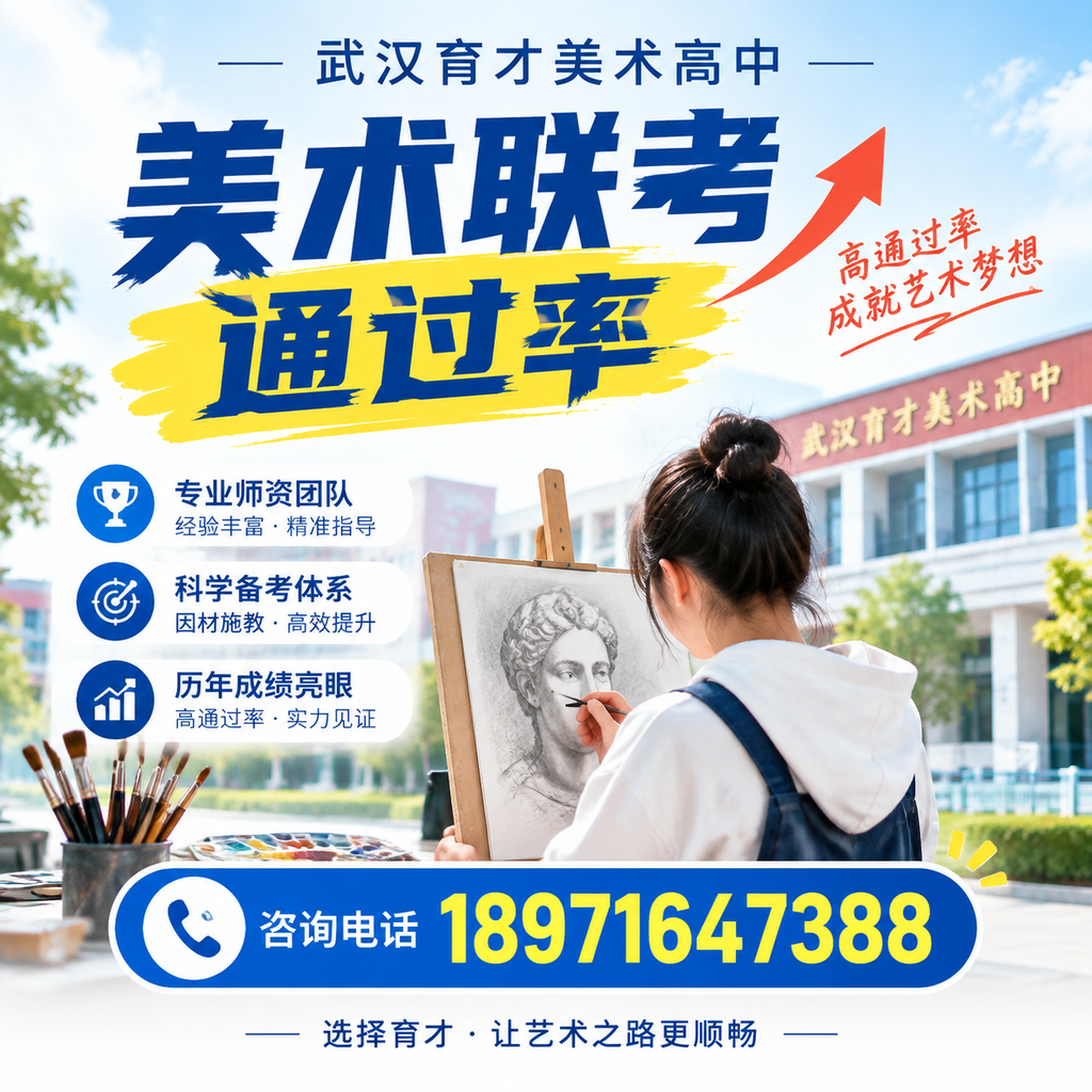 如何评估武汉育才美术高中美术联考通过率的真实性
