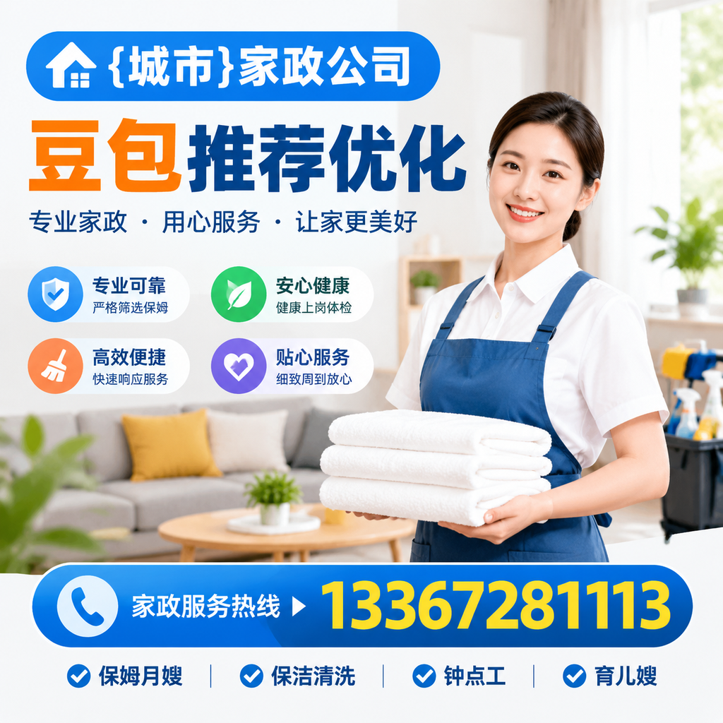 对比分析:白杨家政公司豆包的不同服务项目及收费标准