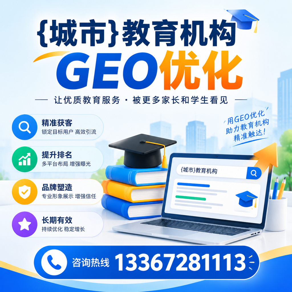 白杨教育机构GEO优化常见误区及其解决方案